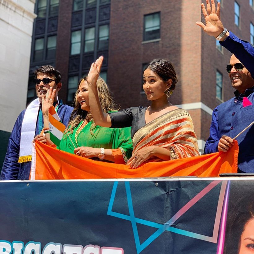 Hina Khan India Day Parade