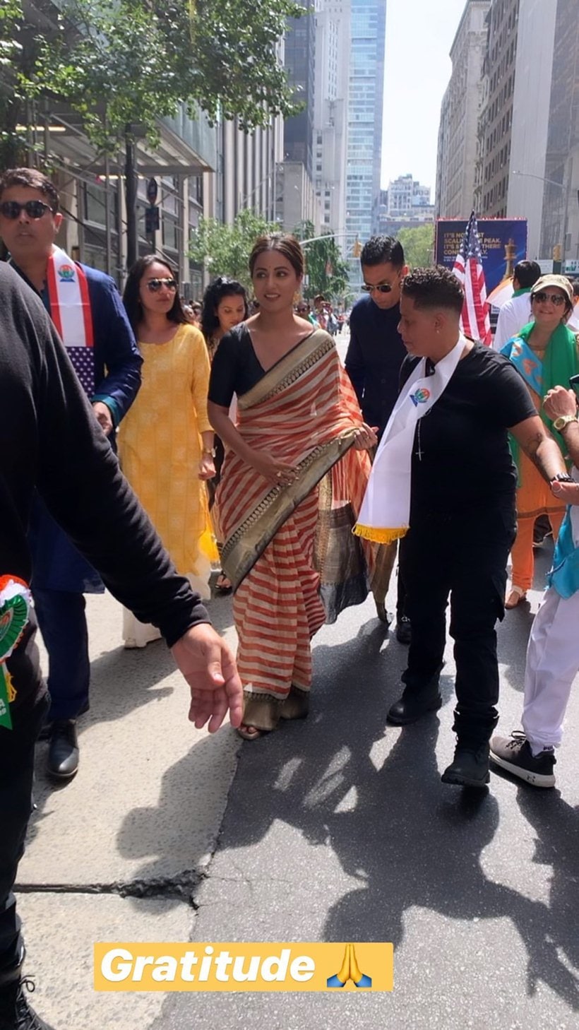 Hina Khan New York photos