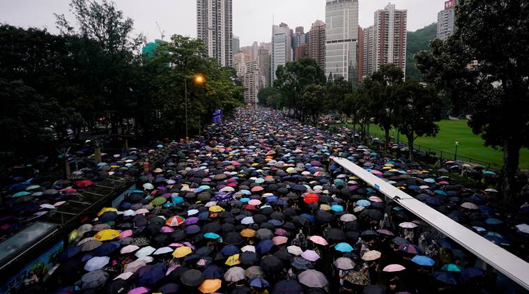 Hong Kong protests, hong kong news, china warns canada, anti-extradition bill protest, China news, world news, indian express
