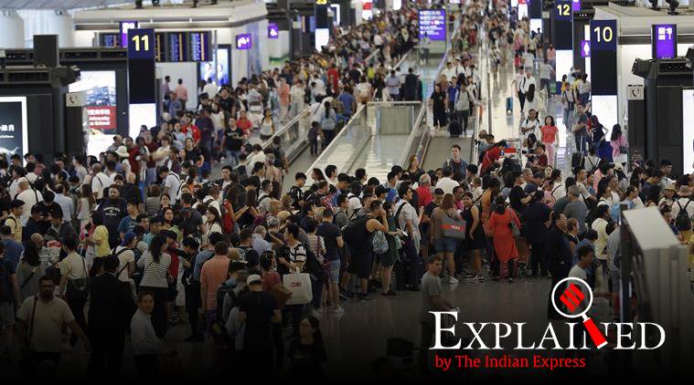 cathay pacific, cathay pacific airlines, cathay pacific hong kong protests, hong kong protests, hong kong extradition bill protests, hong kong extradition bill, hong kong protesters, world news, Express Explained, Indian Express