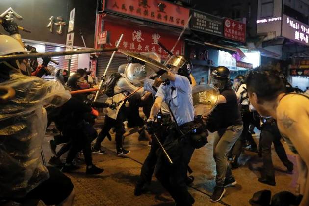 Hong kong protest photos, HOng kong protests pictures, Hong kong photos, hong kong clash photos, hong kong news, Indian express photos