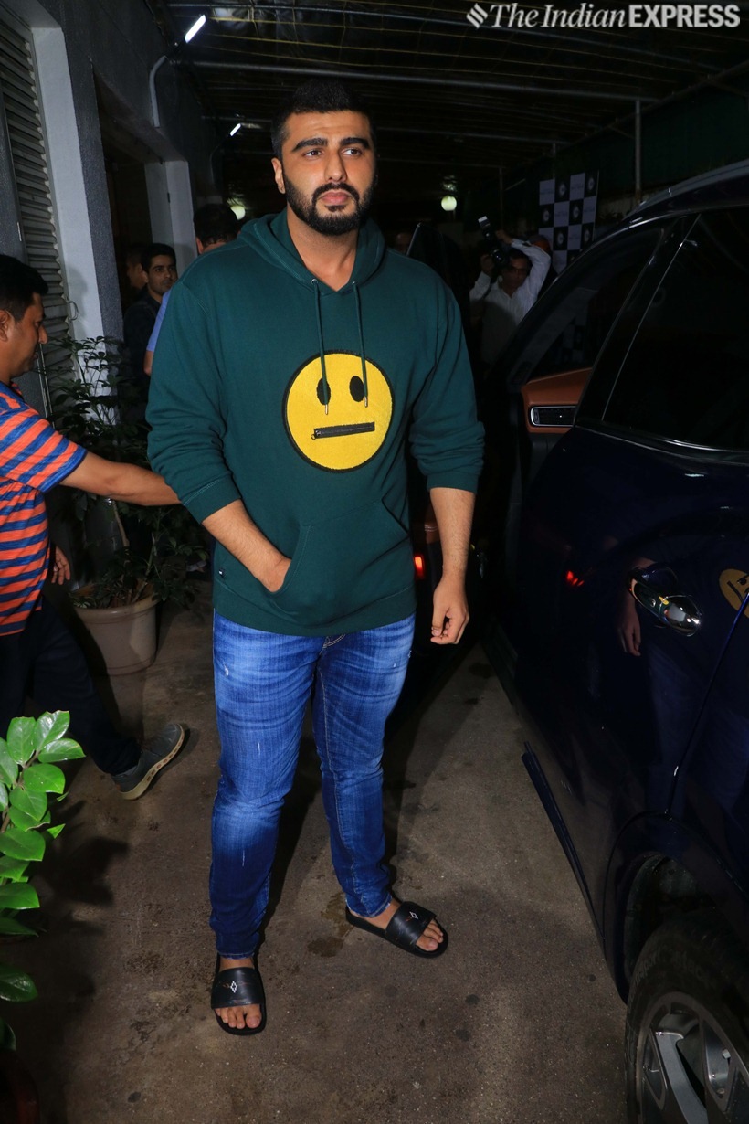 Arjun Kapoor at barot house screening