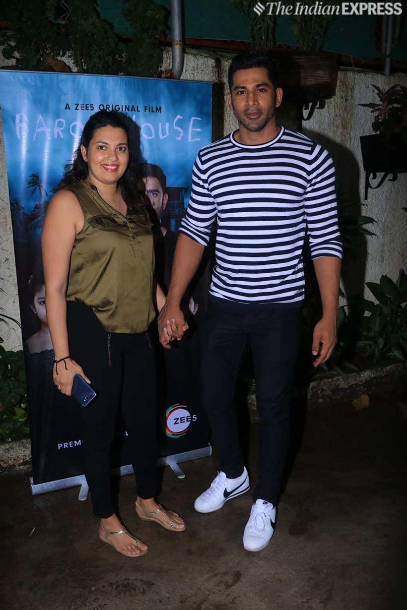 vivan bhatena at barot house screening