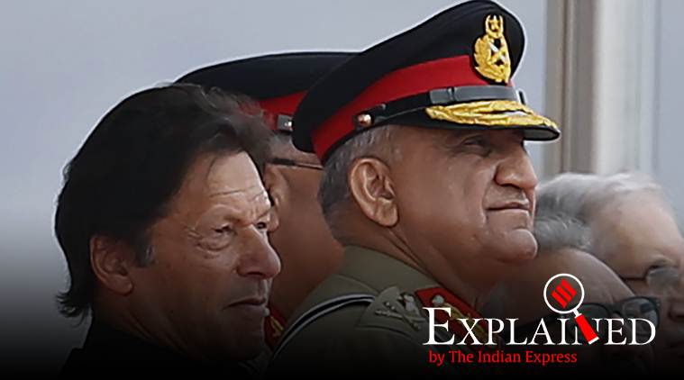 Imran Khan, Pakistan PM, Qamar Javed Bajwa, Pakistan Army chief, qamar bajwa extension, Imran khan extends bajwa tenure, Pakistan news, express explained, Indian express