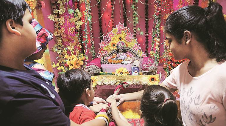 janmashtami, janmashtami celebration, Krishna worship, janmashtami in chandigarh, chandigarh iskcon temple, janamashtami at iskcon temple, indian express