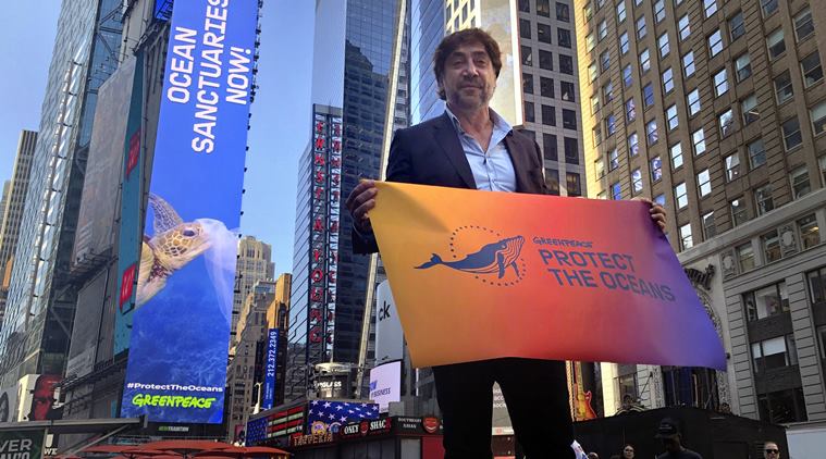 Actor javier bardem urges un delegates to protect oceans