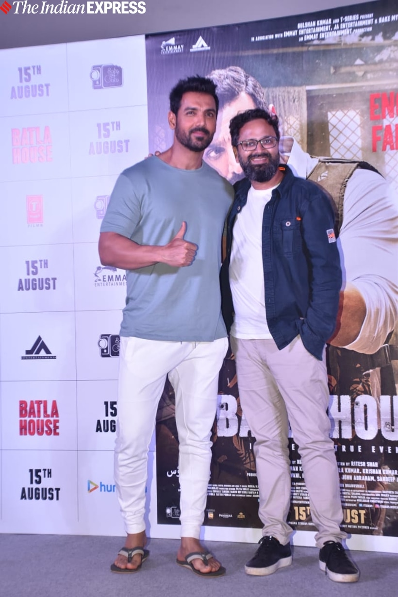 john abraham promotes batla house