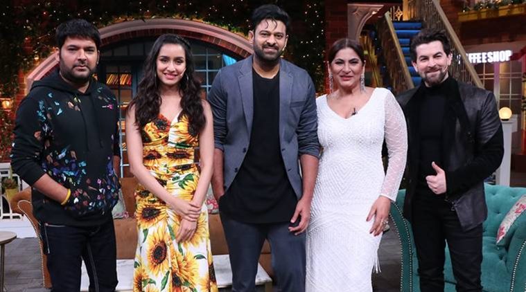 Prabhas, Shraddha Kapoor, Neil Nitin Mukesh on kapil sharma show
