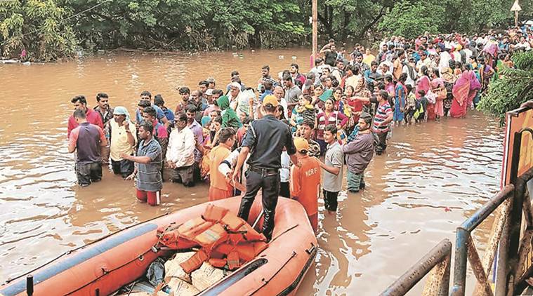 maharashtra floods, maharashtra flood news, maharashtra flood news today, bmc, sangli floods, sangli flood situation