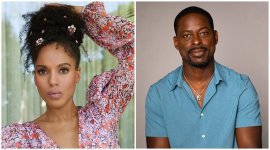 Kerry Washington and Sterling K Brown shadow force