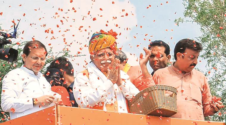 manohar lal khattar haryana chief minister, manohar lal khattar video viral, jan ashirwad yatra, randeep singh surjewala, haryana assembly elections