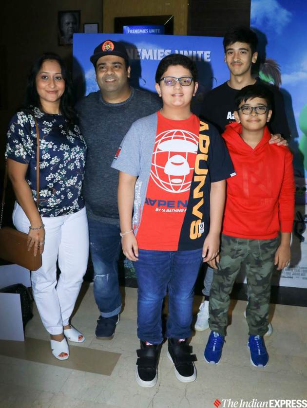 Kiku Sharda family