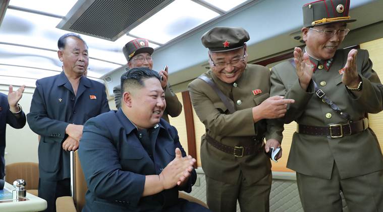 kim jong un, north korea, north korea nuclear weapon tests, missiles, missile tests north korea, north korea denuclearisation, south korea, moon jae, united states, donald trump, world news, indian express news
