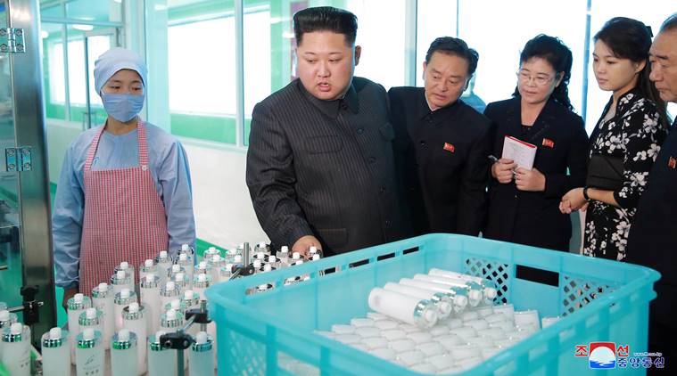 north korea, beatuy products, chanel, kim jong un, north korea sanctions, domestic beauty products, cometics, korean sheet masks, sheet masks, beauty industry, south korea, south korean cosmetics, world news, indian express news