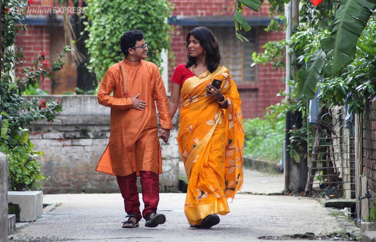 kolkata transgender wedding, transgender couple tie knot, bengal first rainbow wedding, Sex reassignment surgery, transgender rights, transgender wedding in india, LGBTQ india, transgender bill, indian express