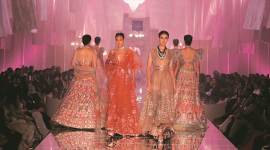 lakme fashion week, lakme fashion week 2019, lakme fashion week mumbai, manish malhotra, katrina kaif, karan johar, manish malhotra collection, fashion designers, bling, bollywood, lifestyle news, indian express news