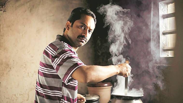 Fahadh Faasil, Maheshinte Prathikaaram, still from Maheshinte Prathikaaram, indian express