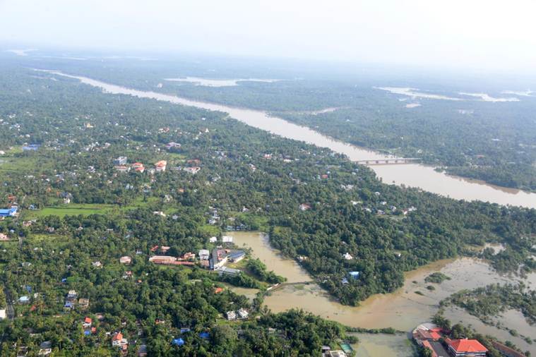 See how flooded Kerala looks from the skies | India News - The Indian ...