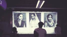 mandi house metro station, exhibition at mandi house metro station, stories of partition, partition stories, india, pakistan partition, delhi news, indian express news 