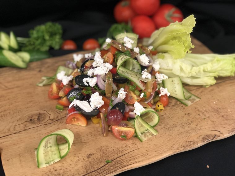Mediterranean Salad,Mediterranean Salad recipe, easy Mediterranean Salad recipe, indian express