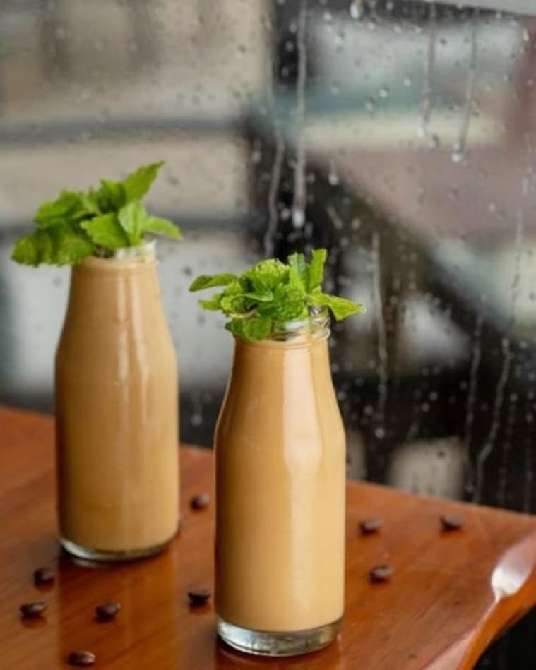mint coffee, mint coffee recipe, delicious mint coffee, indian express, indian express news