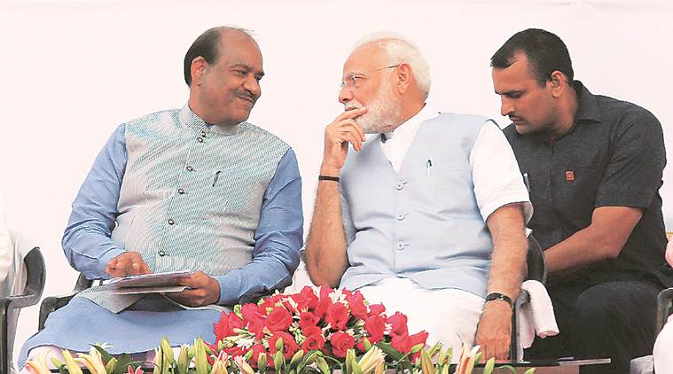 Om Birla, Narendra Modi, Lok Sabha Speaker Om Birla, modernisation of Parliament building, New India, Indian express