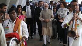 Narendra Modi, Modi Macron relations, Emmanuel Macron, India France relations, US China relations, G7 Summit, Kashmir, France on kashmir, Indian Express