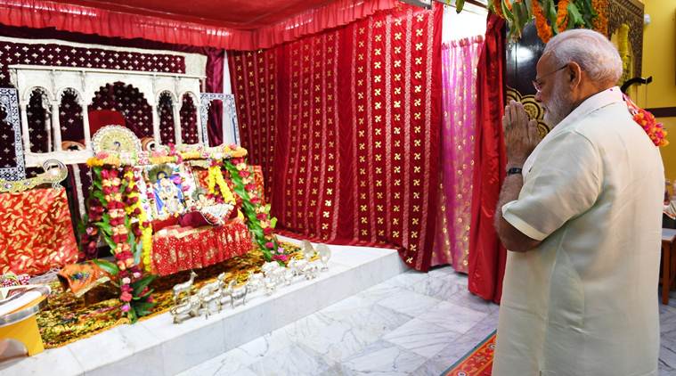 PM Modi launches .2 mn redevelopment project of temple in Bahrain