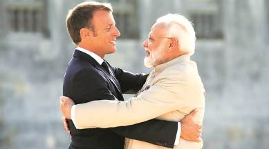 narendra modi, pm modi, pm modi france visit, france, emmanuel macron, india, france, india france relations, terror, rafale deal, rafale aircraft, nuclear power, cyber security, afghanistan, india france trade, indian express news
