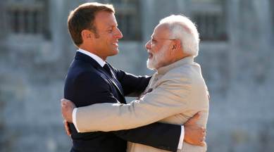 india, narendra modi, pm modi france visit. emmanuel macron, india france joint statement, climate change, efforts to deal with climate change, paris agreement, greenhouse gas emissions, greenhouse emissions india, indian express news