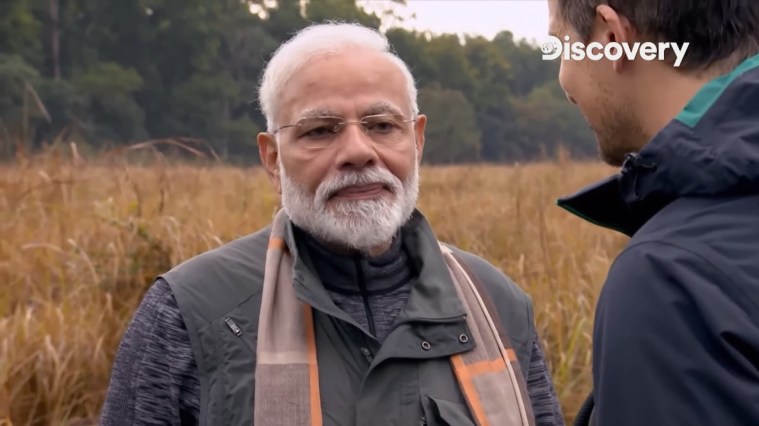 pm narendra modi man vs wild