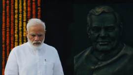 Atal Bihari Vajpayee, leaders pay tributes to Vajpayee, Atal Bihari vajpayee death annivarsary, atal Bihari Vajpayee photos