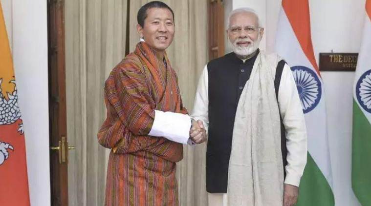 PM Modi in Bhutan, PM Modi Bhutan trip, Narendra Modi in Bhutan, Modi in Bhutan, PM Modi Bhutan visit, bilateral ties Bhutan, India Bhutan relations, Pm modi in Bhutan LIVE updates, indian express