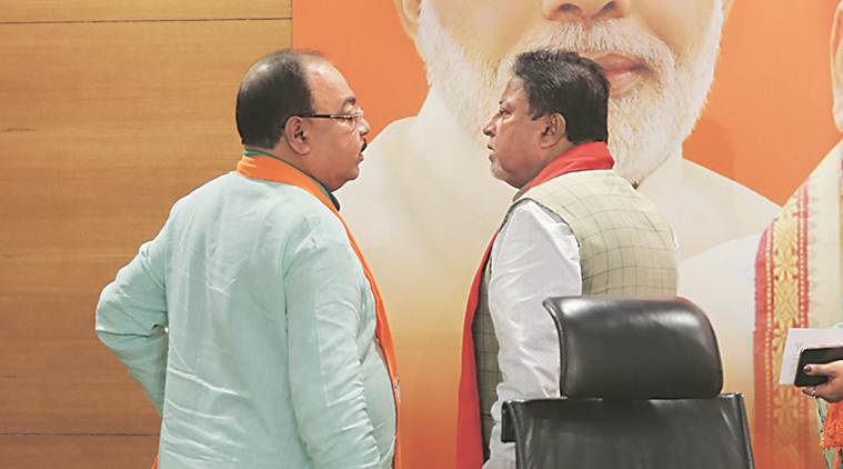 Ex-Kolkata mayor Sovan Chatterjee joins BJP, Sovan Chatterjee joins BJP, mukul roy, west bengal bjp, mamata banerjee, TMC, kolkata news, india news