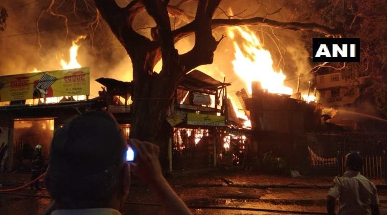 byculla fire, byculla fire news today, byculla timber yard fire, mumbai fire, mumbai fire news, Mustafa Bazaar, mumbai news