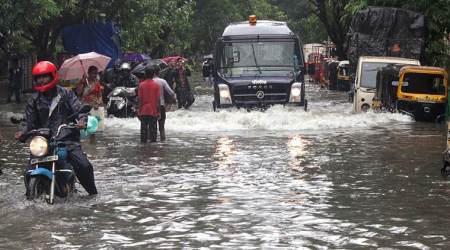 Mumbai, Mumbai news, Mumbai flood alert, Mumbai floods, Mumbai monsoon, weather alert, Monsoon news, Mumbai weather updates, Mumbai rains, indian express