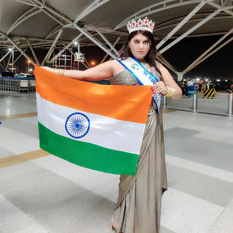 naaz joshi, naaz joshi miss world diversity, naaz joshi, indian express