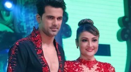 Urvashi Dholakia and Anuj Sachdeva in Nach Baliye 9
