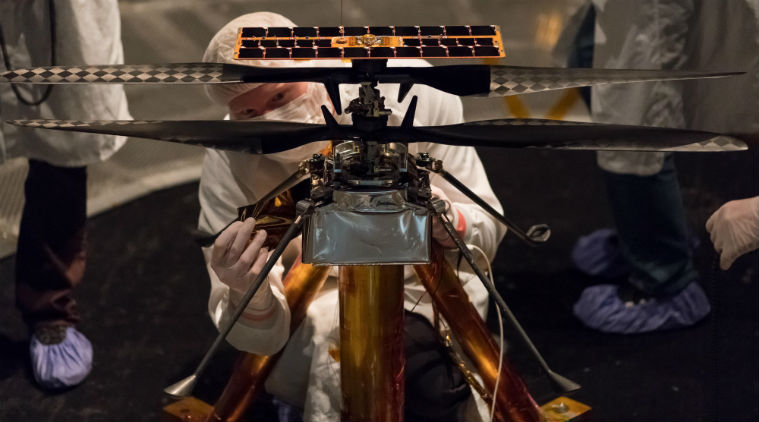 nasa mars helicopter, nasa mars 2020 rover, first helicopter in another planet, first chopper in another planet, solar powered nasa mars helicopter, nasa mars helicopter size, nasa mars helicopter features, nasa mars 2020 rover mission launch, nasa mars 2020 rover mission launch date, nasa mars 2020 rover mission landing date