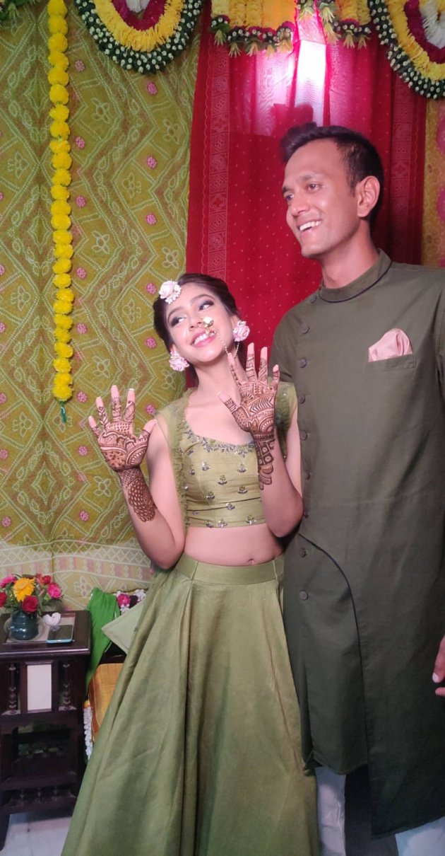 niti taylor mehendi ceremony