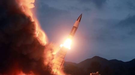 north korea, north korea missile test, missile test north korea, north korea us talks, us south korea talks, world news, Indian Express