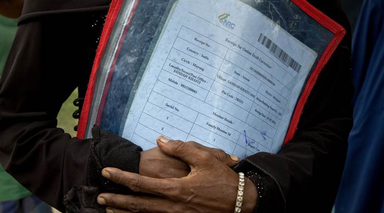 NRC final list released, NRC list exclusion, excluded from nrc list, National Register of Citizen, Assam NRC list, India News, Assam, Indian Express