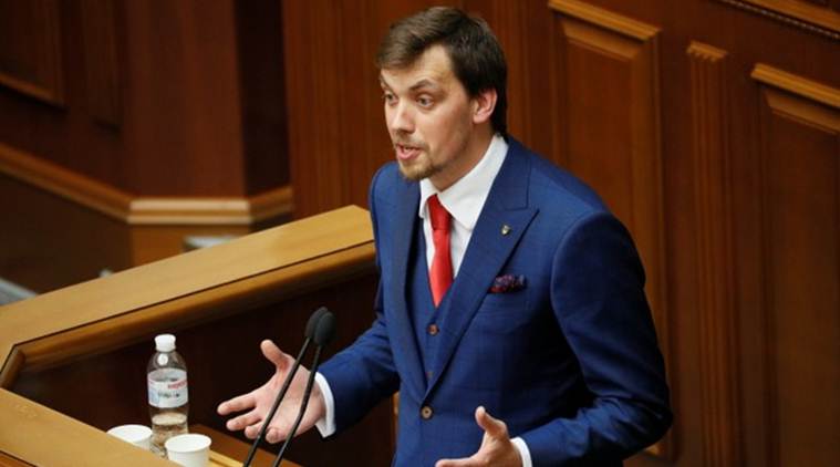 Oleksiy Honcharuk, Ukraine prime minister, Oleksiy Honcharuk Ukraine, Ukraine youngest prime minister, Volodymyr Zelenskiy, World news Indian Express