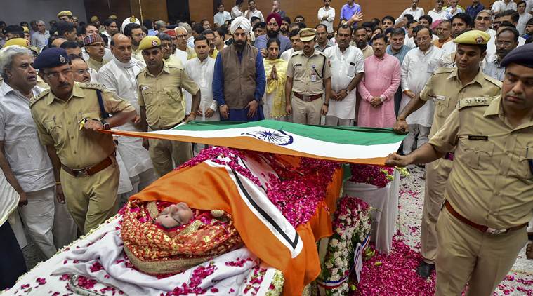 sushma swaraj, sushma swaraj death news, sushma swaraj cremated, sushma swaraj death modi, pm modi on sushma swaraj, sushma swaraj dead, latest news on sushma swaraj, sushma swaraj age, sushma swaraj passes away, sushma swaraj news, sushma swaraj news today, sushma swaraj health news, sushma swaraj latest news, foreign minister, foreign minister sushma swaraj