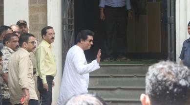 Raj Thackeray reaches the ED office