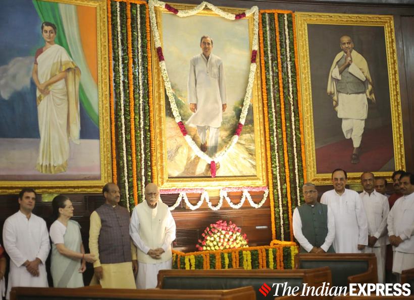 rajiv gandhi, rajiv gandhi birth anniversary, rajiv gandhi 75th birth anniversary, rajiv gandhi birth anniversary photos, congress, who was rajiv gandhi, rajiv gandhi former pm, indian express