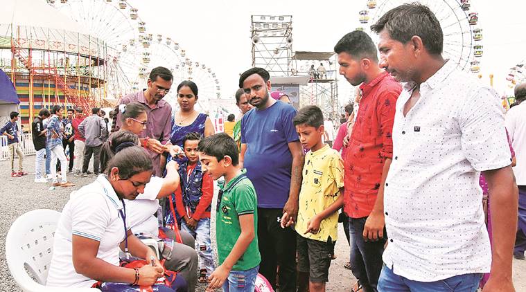 ID cards, big screens: At Rajkot fair, 104 lost children are found