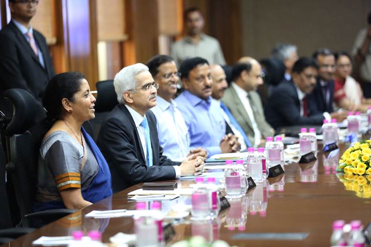Reserve Bank of India, RBI surplus transfer, Shaktikanta Das, Nirmala Sitharaman, Economic slowdown, Business, Economy, Indian Express
