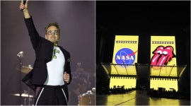 Robert Downey Jr nasa rolling stones mars rock