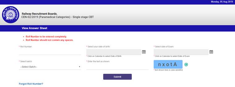 rrb paramedical, rrb paramedical answer key, rrb paramedical answer key 2019, rrb paramedical exam result, rrb paramedical result 2019, rrb staff nurse answer key 2019, rrb staff nurse answer key, rrb staff nurse exam result, rrbcdg.gov.in, rrbcdg.gov.in result 2019, sarkari result, rrb official website
